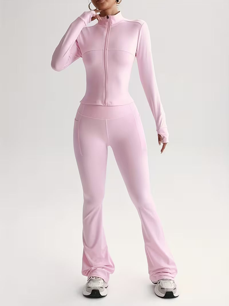 High-Stretch Slim-Fit Yoga Set