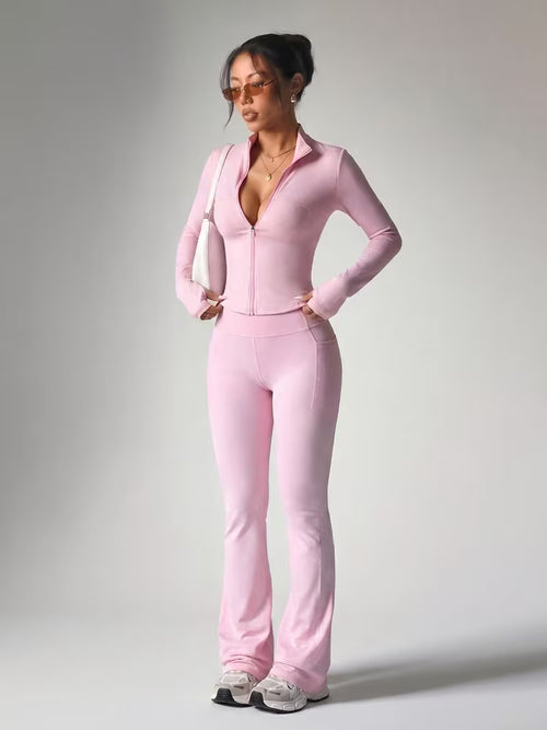 High-Stretch Slim-Fit Yoga Set